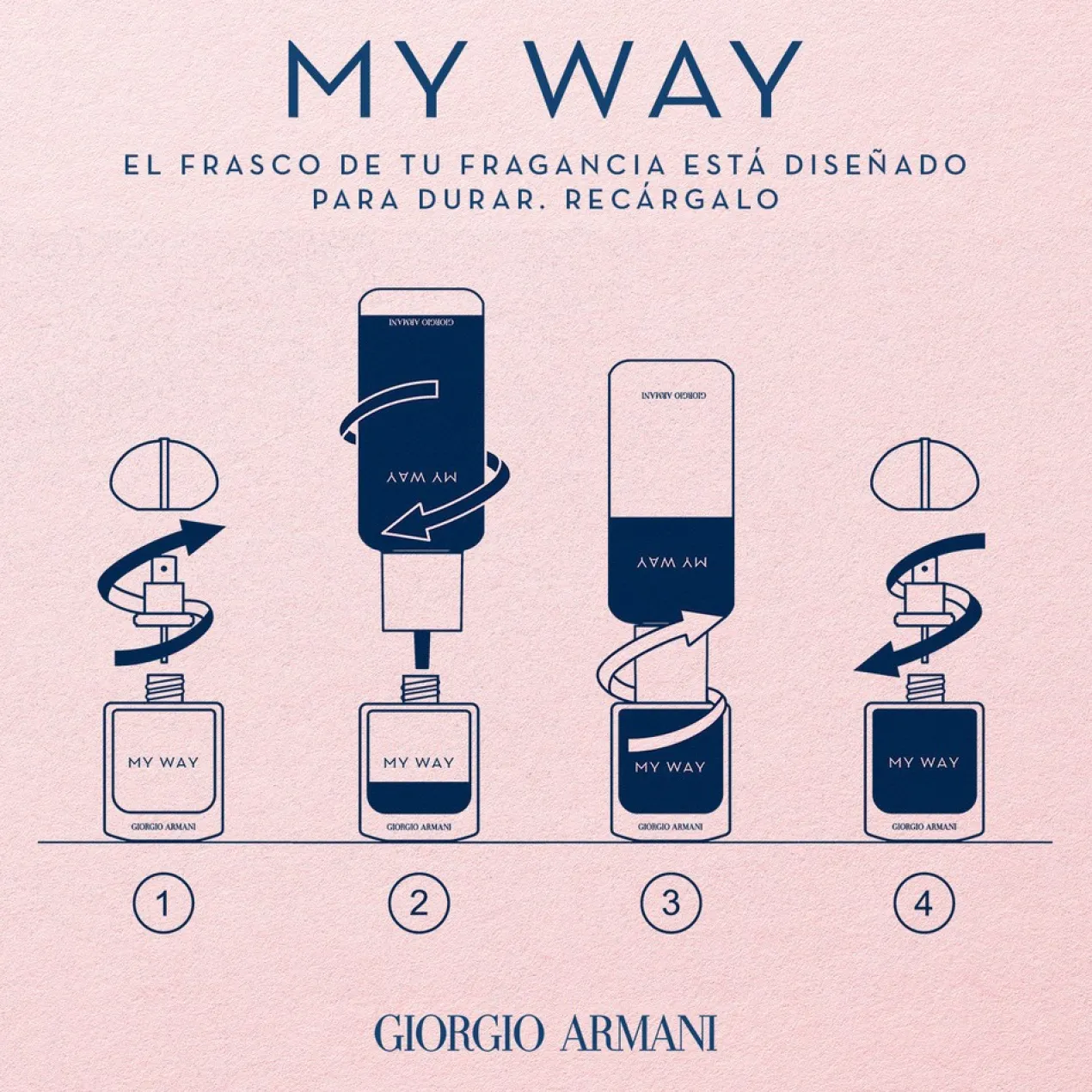My Way Intense Parfum pour Femme Rechargeable