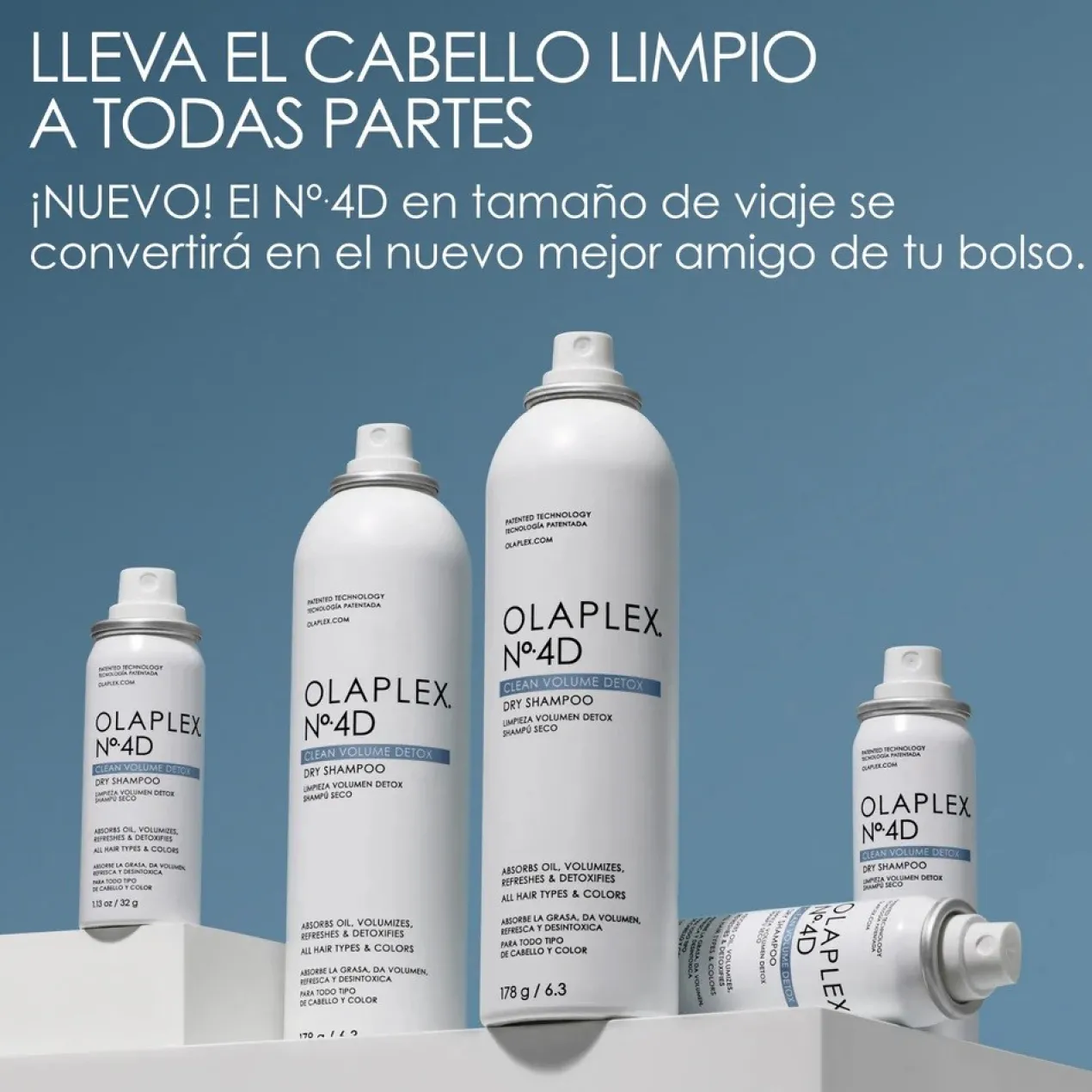 Nº4D Clean Volume Detox Shampoing Sec