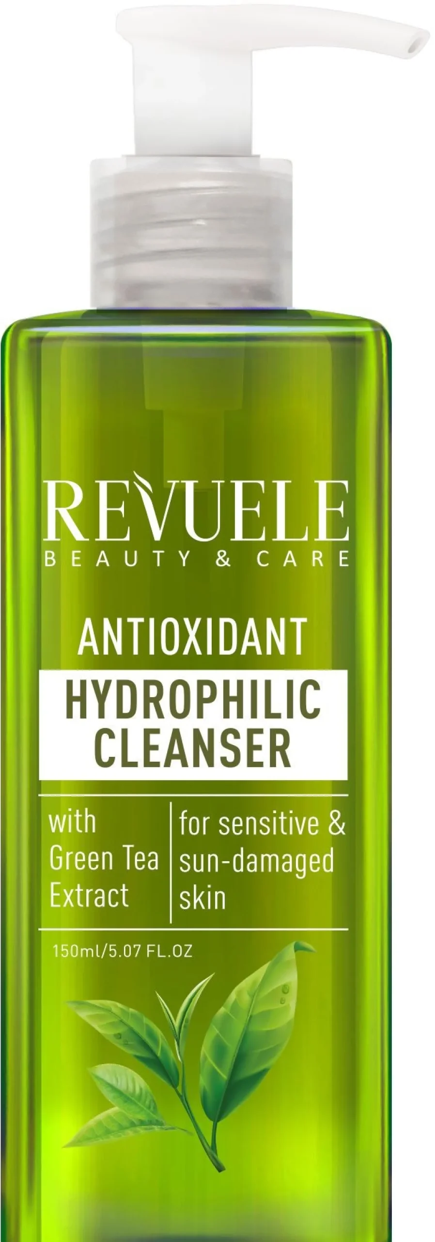 Nettoyant Antioxydant Hydrophile avec Extrait de Thé Vert