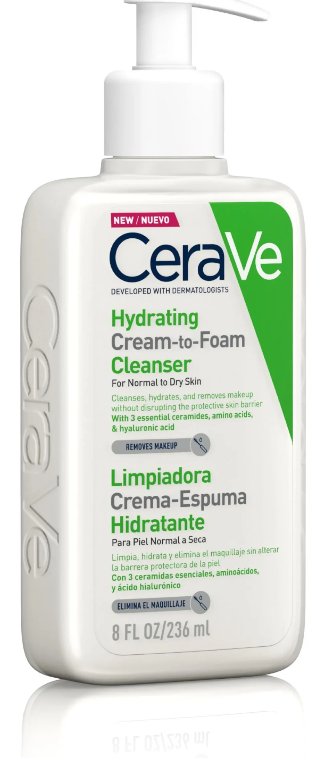 Nettoyant Crème-Moussant Hydratant