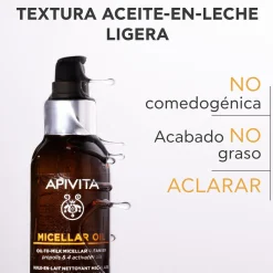 Nettoyant micellaire huile-en-lait
