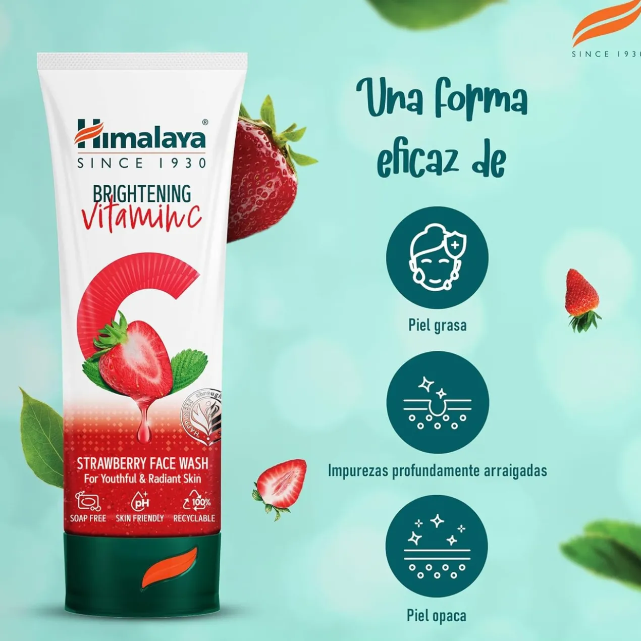 Nettoyant Visage Vitamine C Fraise