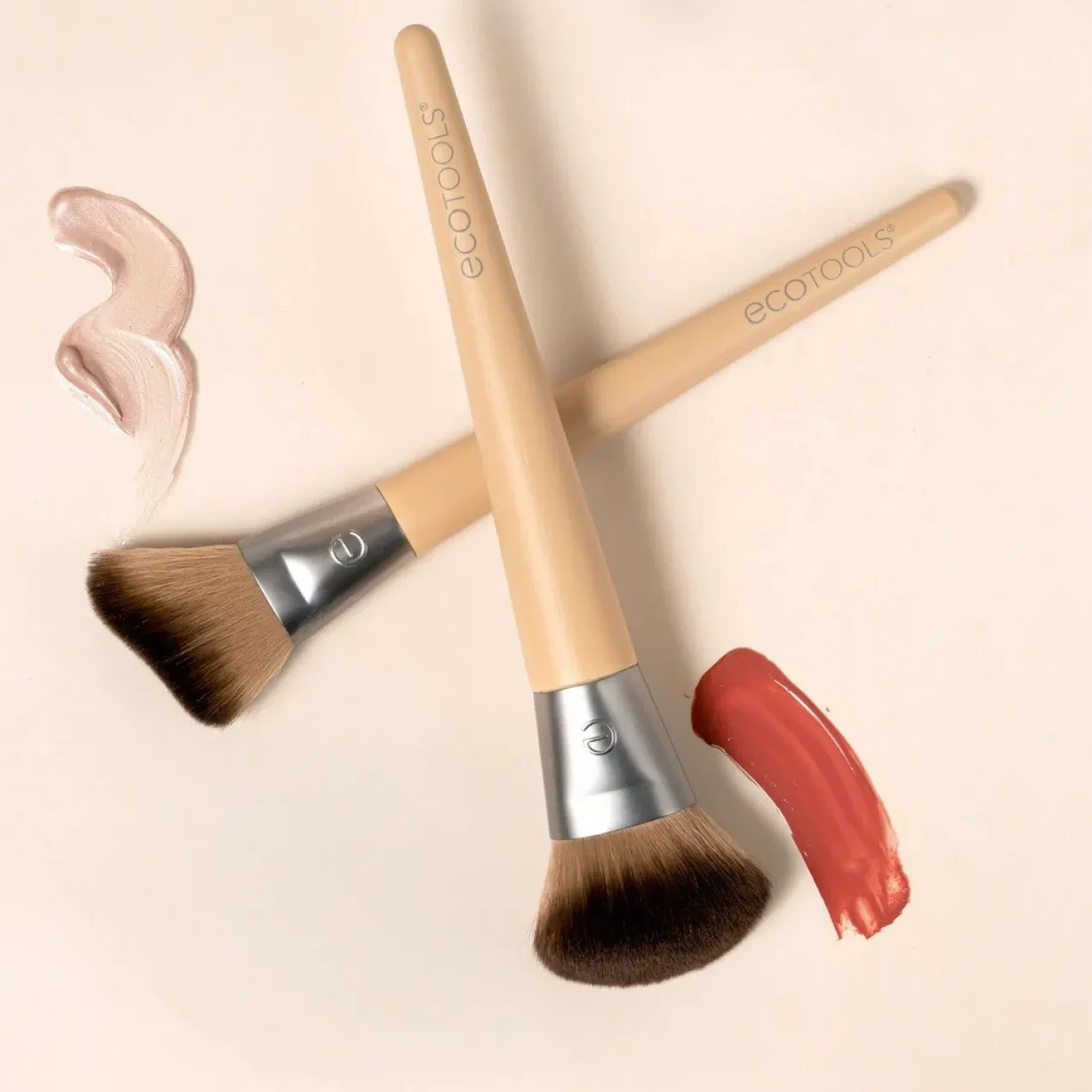 New Natural Set de Pinceaux Blush & Highlight