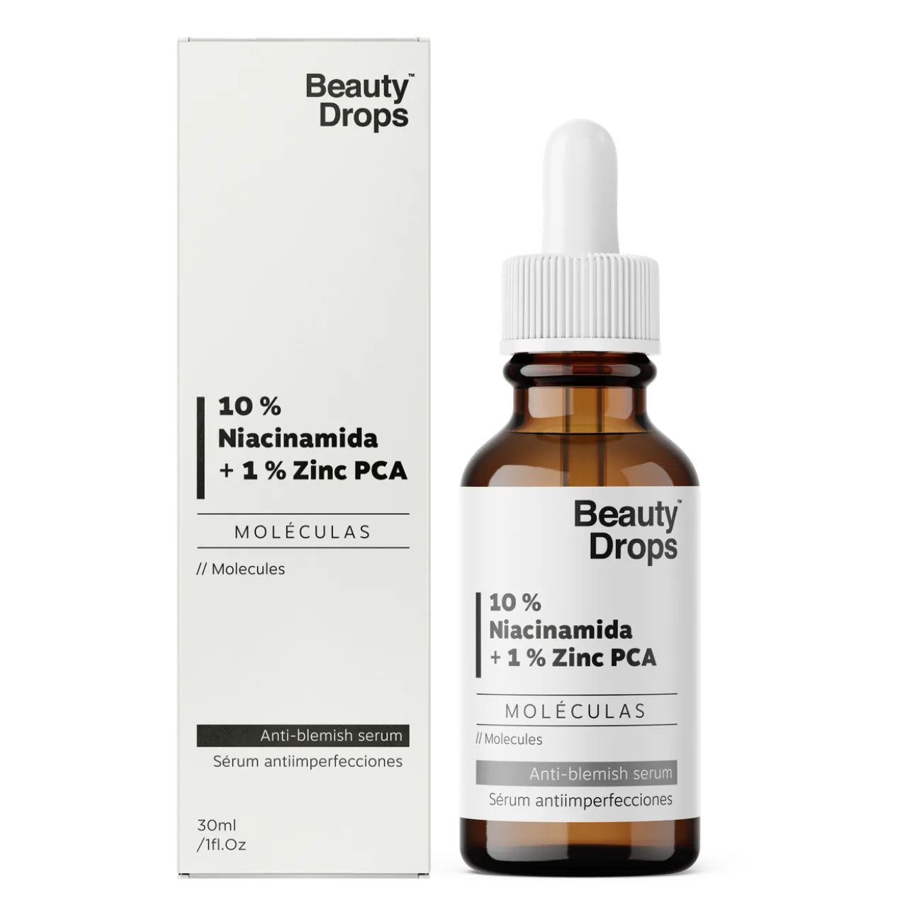 10 % Niacinamide + 1 % Zinc PCA Sérum anti-imperfections