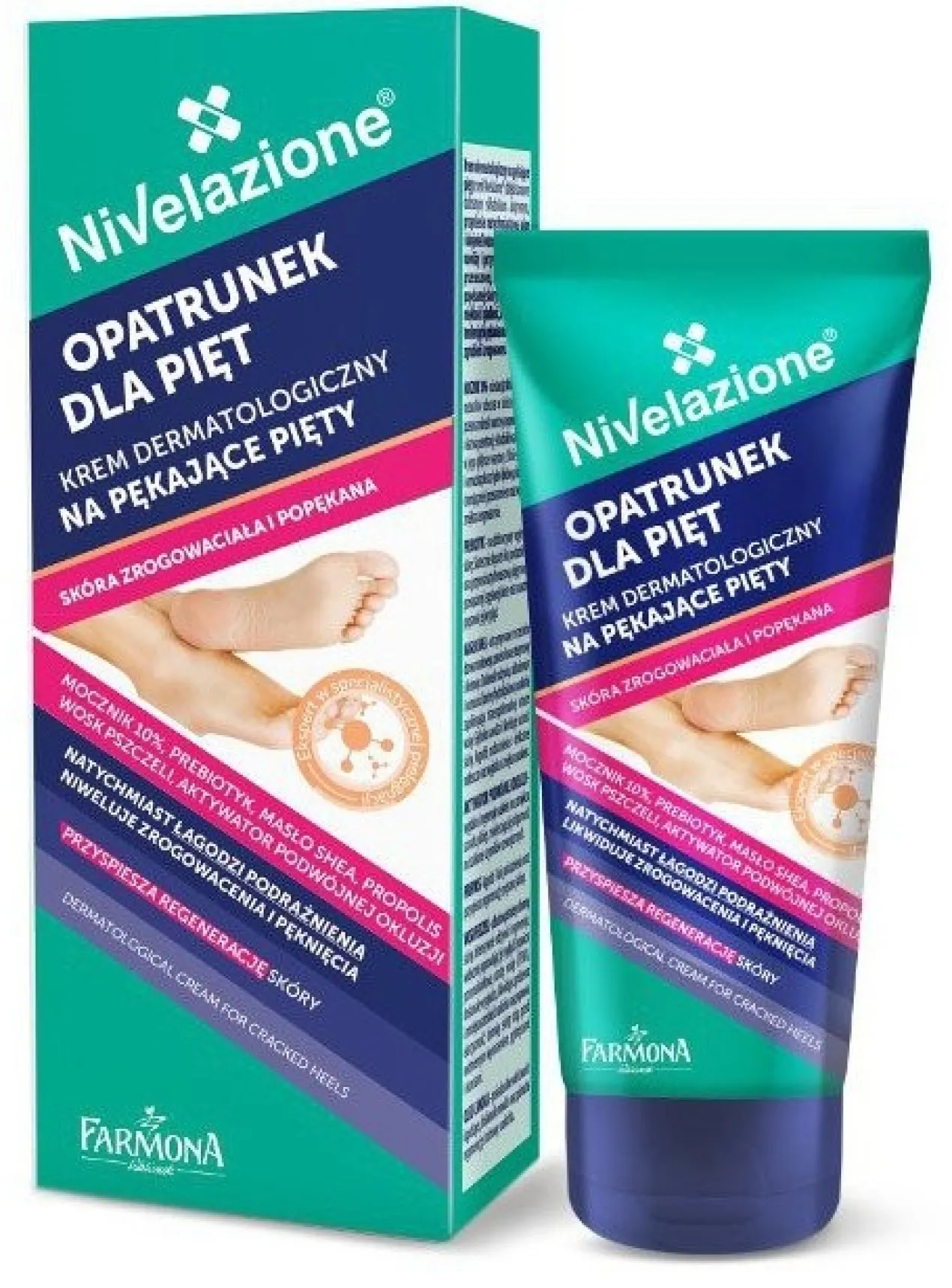 Nivelazione Crème Dermatologique pour Talons Fissurés