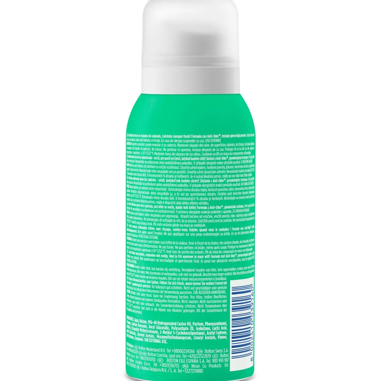No Rinse Fresh Mousse Hygiène Intime Sans Rinçage
