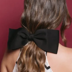 Oh My Hair Noeud Fin Noir