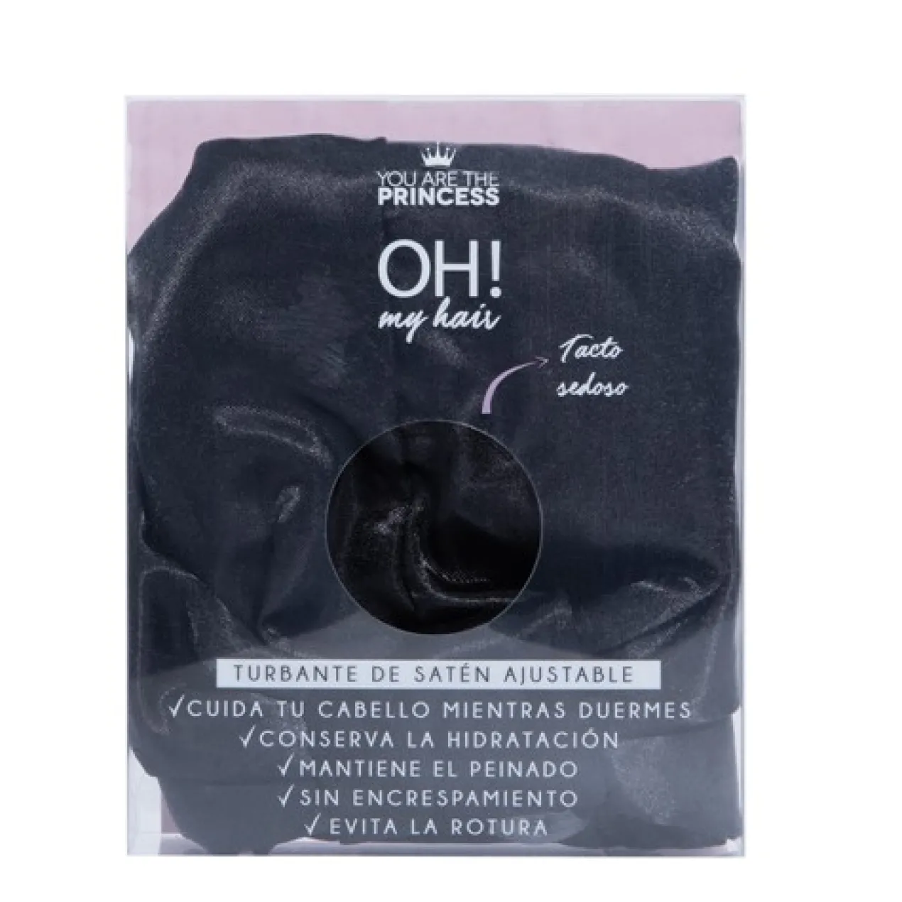 Oh My Hair Turban en Satin Ajustable