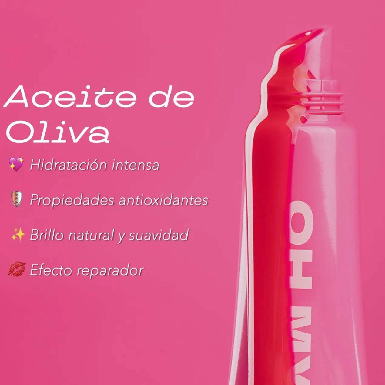 Oh My Lips Tinted Lip Gloss Cerise