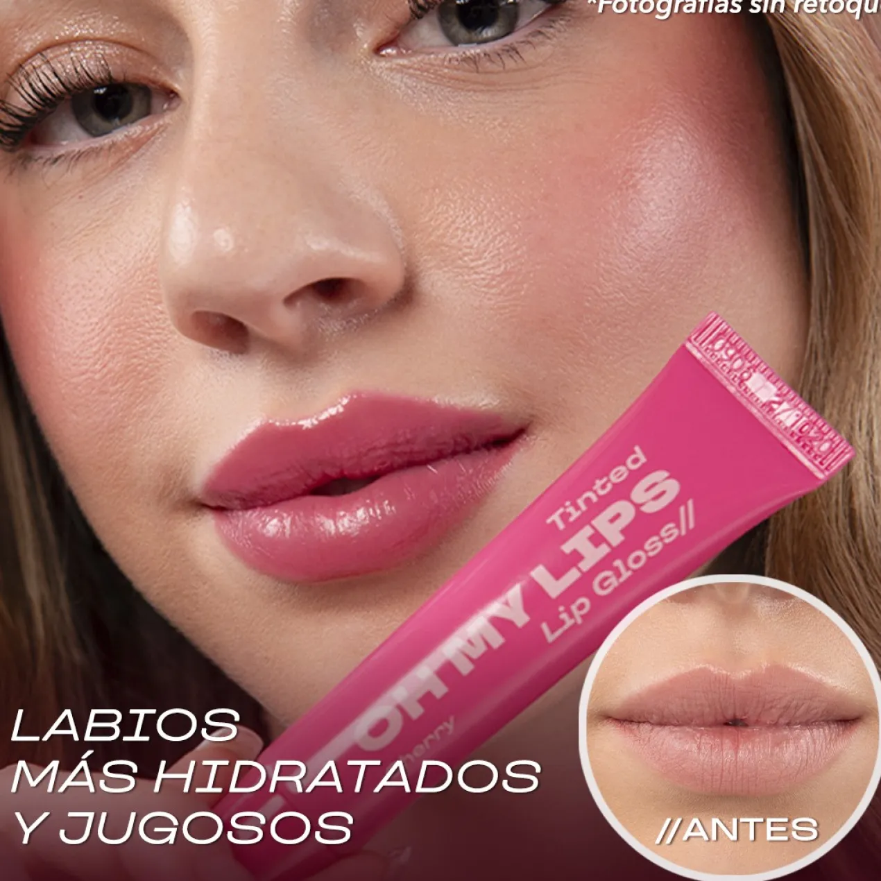 Oh My Lips Tinted Lip Gloss Cerise