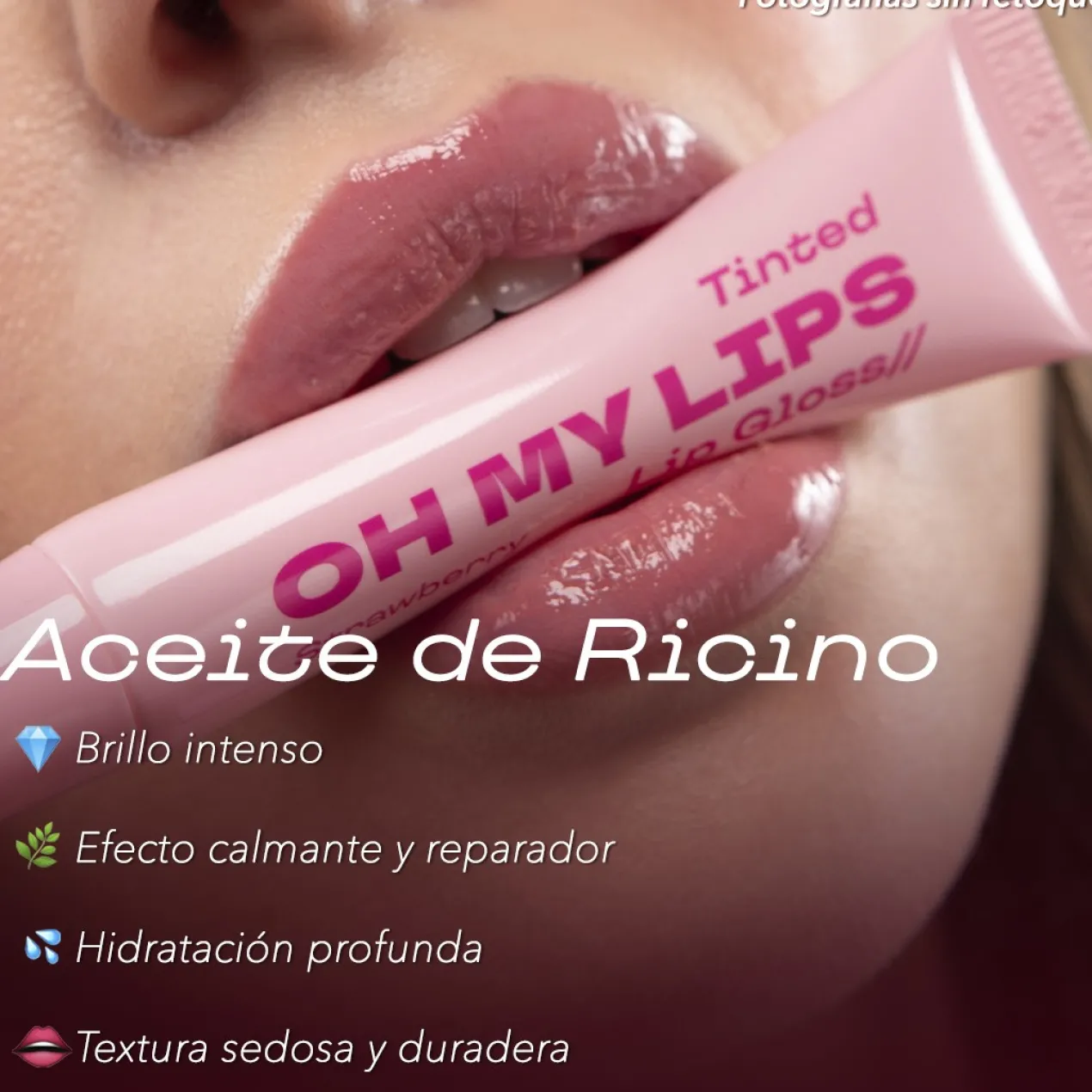 Oh My Lips Tinted Lip Gloss Fraise