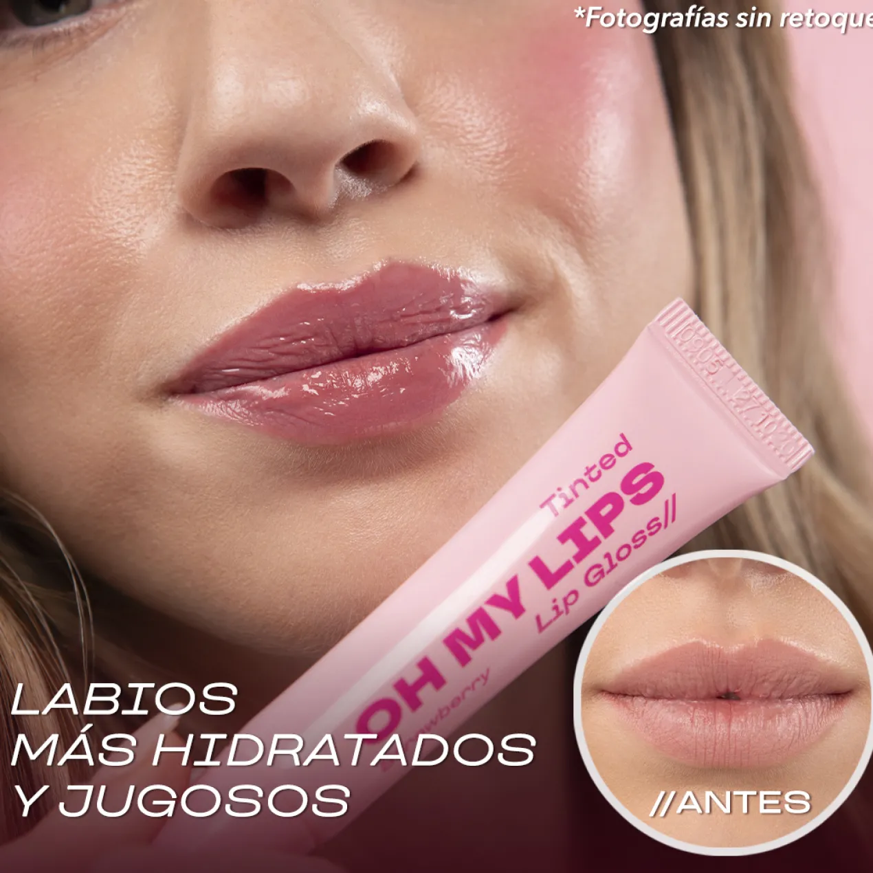 Oh My Lips Tinted Lip Gloss Fraise