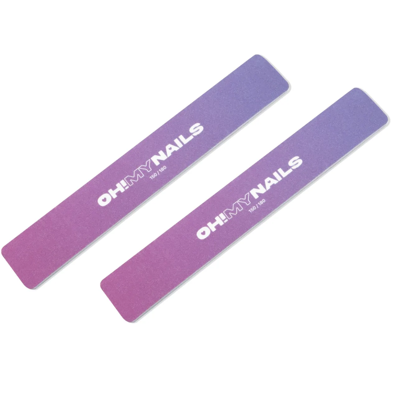 Oh My Nails Set 2 Limes Ongles Carrées