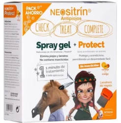 Pack Anti-Poux Spray Gel Traitement + Protect Après-Shampoing