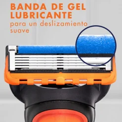 Pack Économique Gillette Fusion5 7+1 Recharges pour Rasoir
