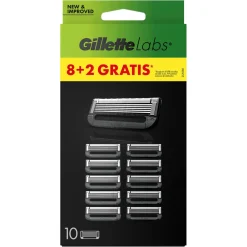 Pack Économique Gillette Labs 8+2 Recharges de Lames