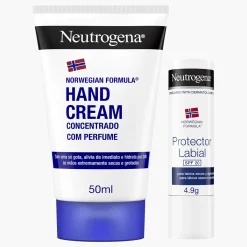 Pack Crème Mains Réparatrice + Baume à Lèvres SPF20