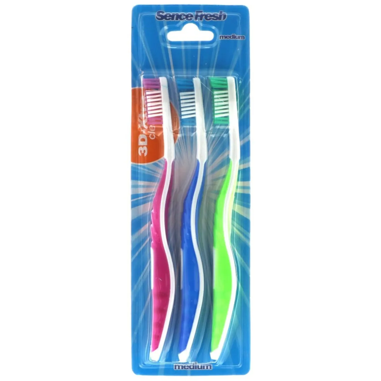 Pack de Brosses à Dents Extra Clean Moyennes