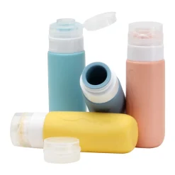 Pack Flacons Silicone Avec Pochette