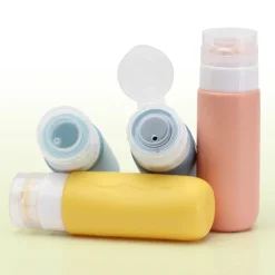 Pack Flacons Silicone Avec Pochette
