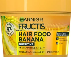 Pack Garnier Fructis Hairfood Banana Shampoing + Masque