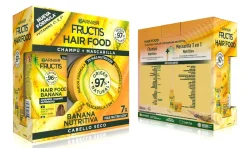 Pack Garnier Fructis Hairfood Banana Shampoing + Masque