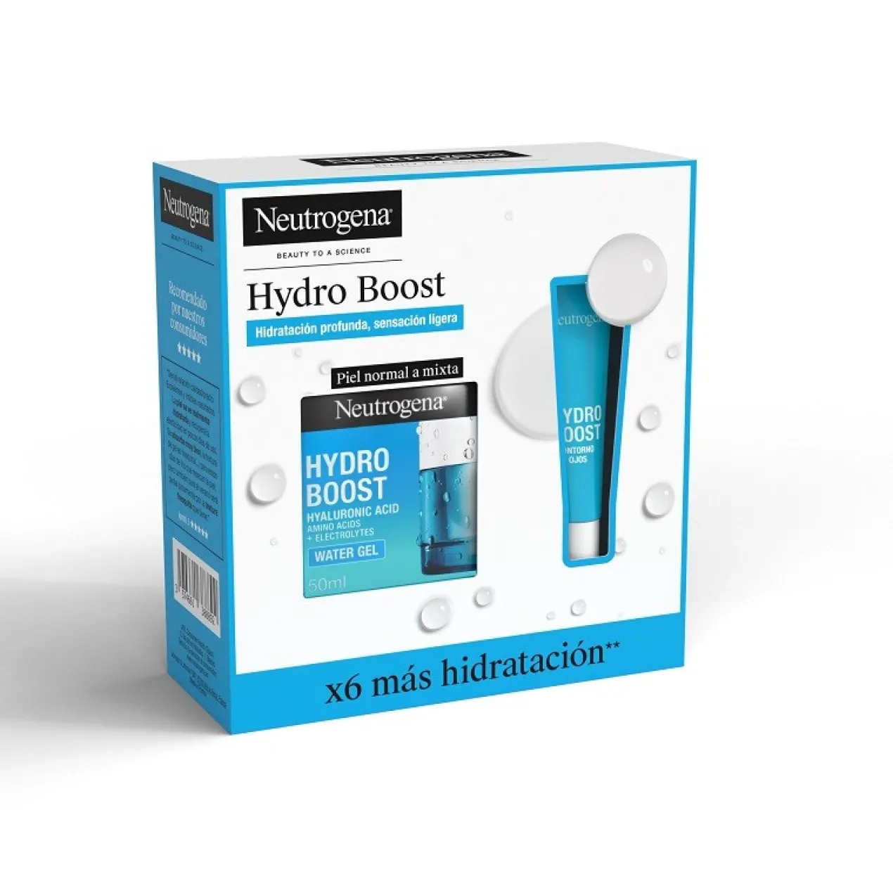 Pack Hydro Boost Gel Eau Crème Hydratante Visage + Contour des Yeux