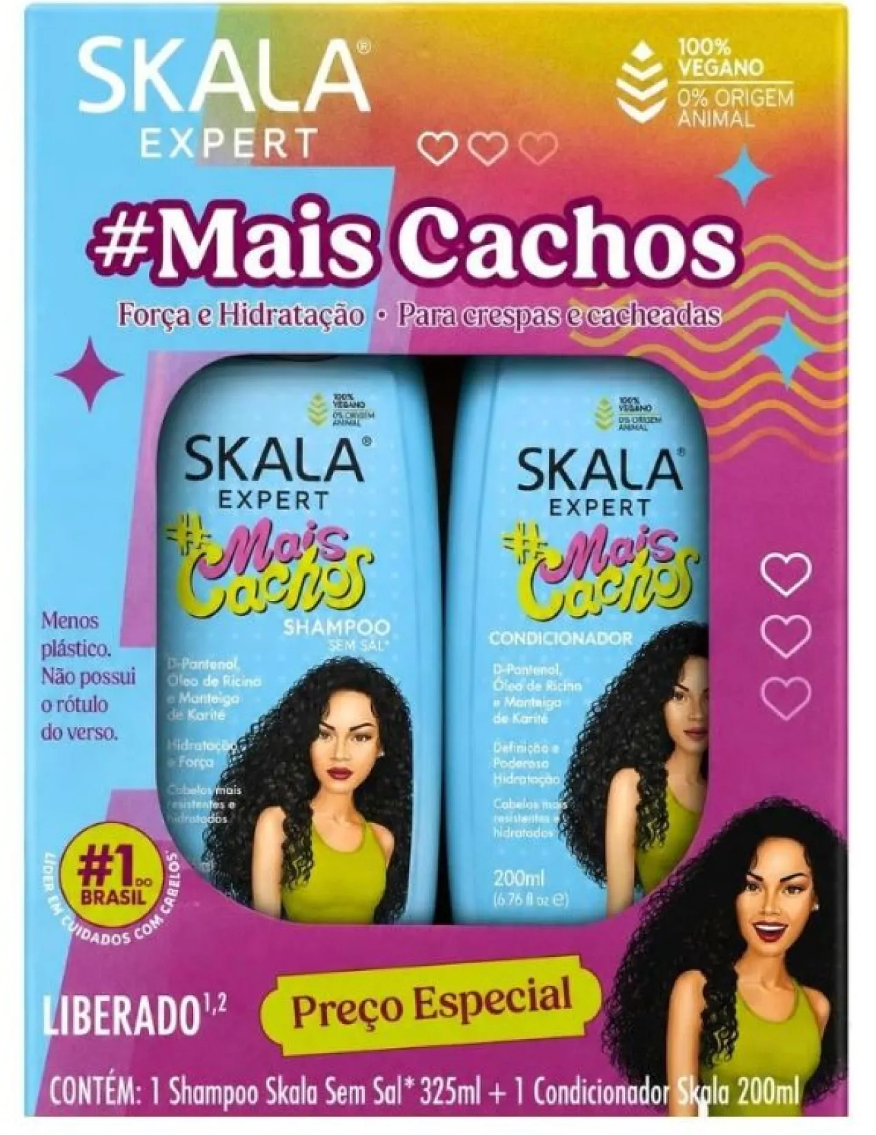 Pack Mais Cachos Shampoing et Après-shampoing Boucles