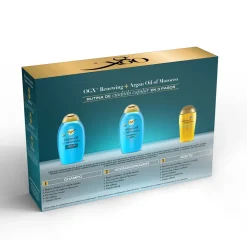 Pack OGX Renewing Argan Oil Of Morocco Cheveux Secs et Abîmés