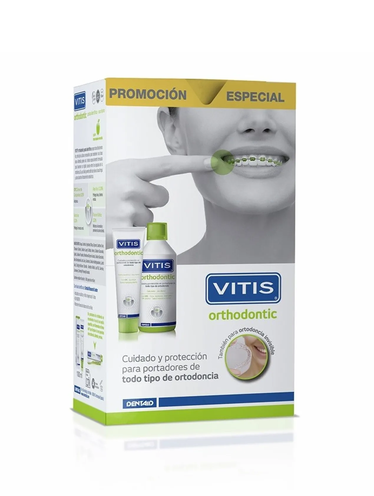 Pack Orthodontic Dentifrice + Bain de bouche