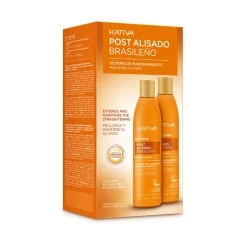 Pack Post-Lissage Brésilien Système de Maintenance Shampoing + Après-shampoing