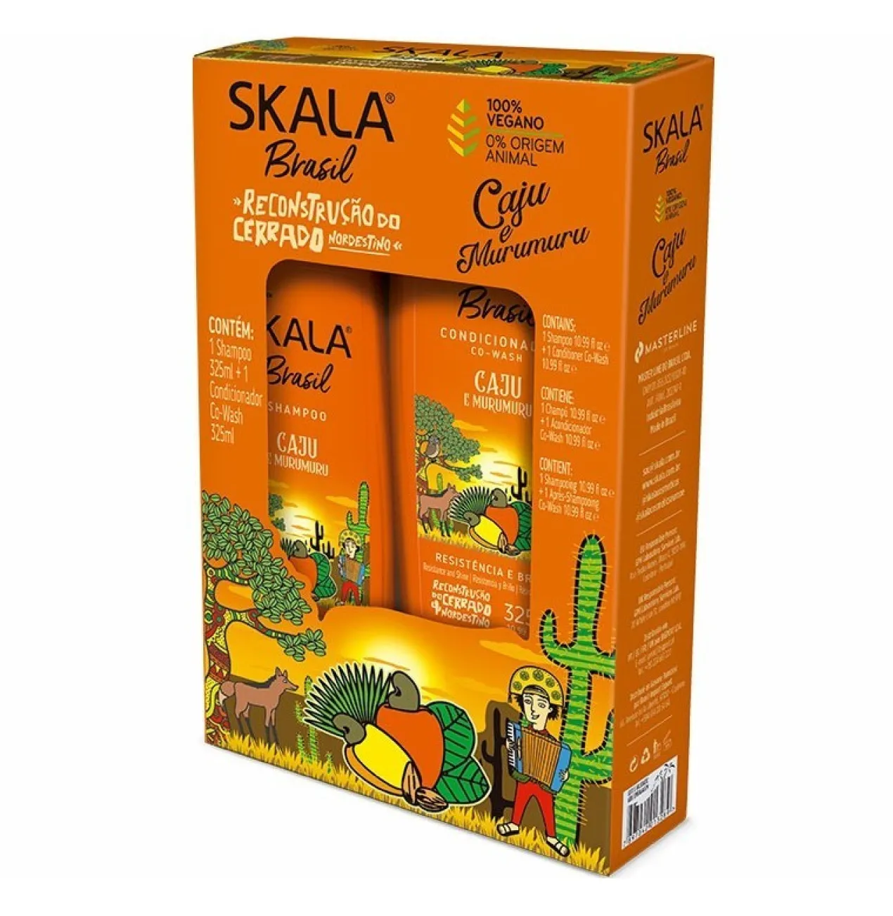 Pack Shampoing + Après-shampoing Caju & Murumuru