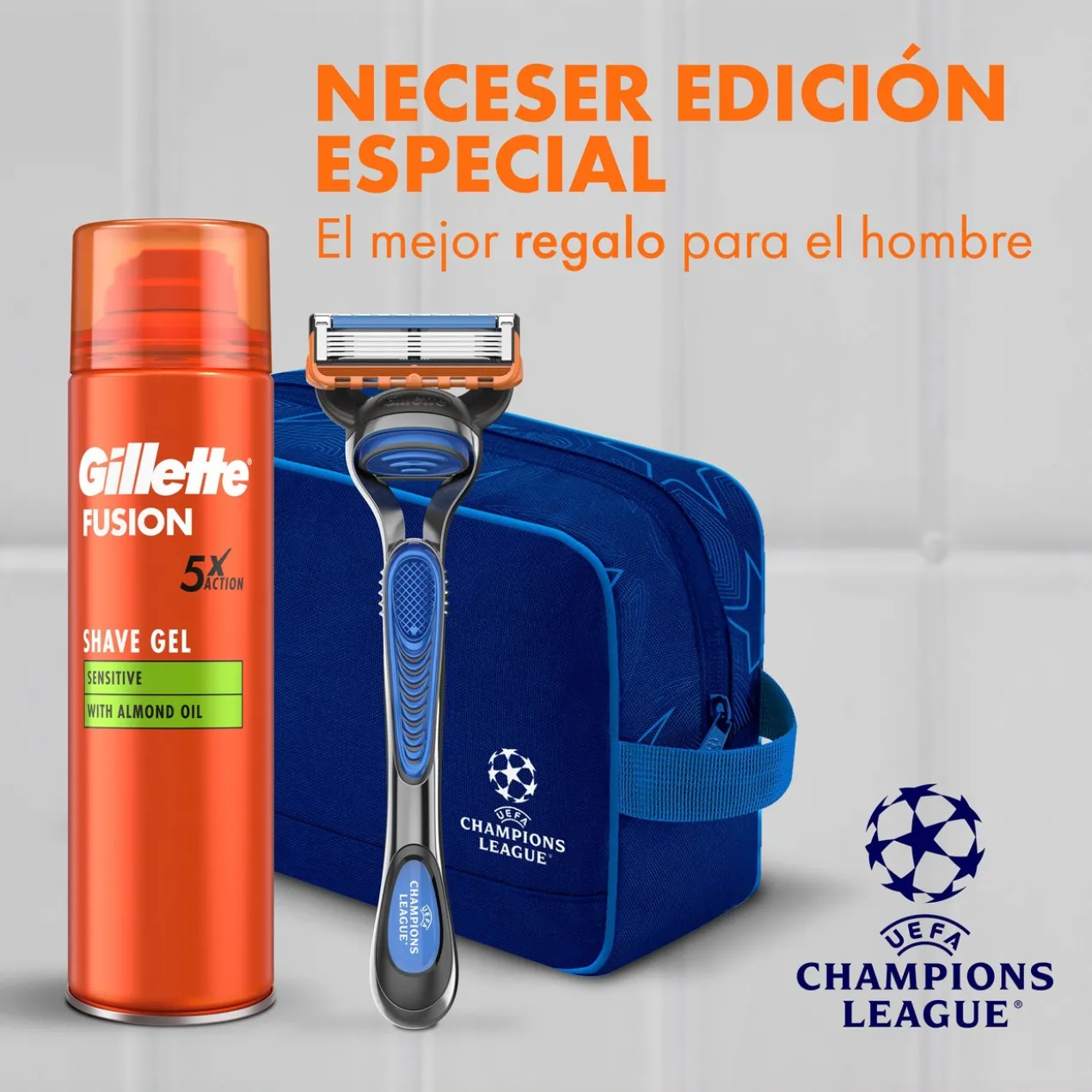 Pack Spécial Gillette Fusion5 Champions League – Rasoir