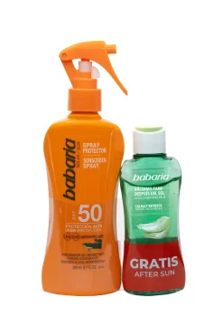 Pack Spray Protecteur SPF50 + Baume Après-soleil Effet Glace