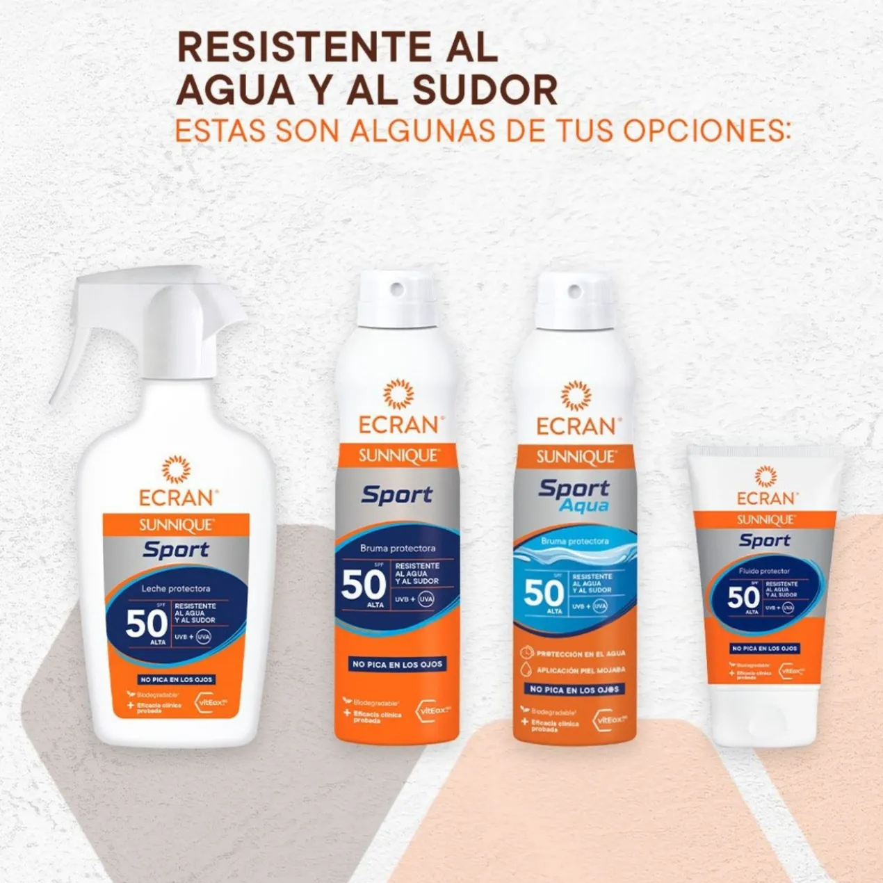 Pack Sunnique Brume Protectrice Sport SPF50 + Soin Visage SPF50
