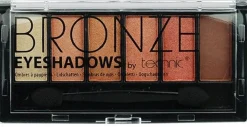 Palette de 6 fards à paupières Bronze