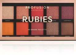 Palette de fards à paupières Rubies 10 teintes