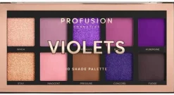 Palette de fards à paupières Violets 10 teintes