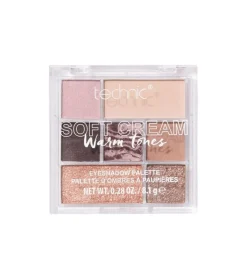 Palette de Fards Soft Cream Tons Chauds