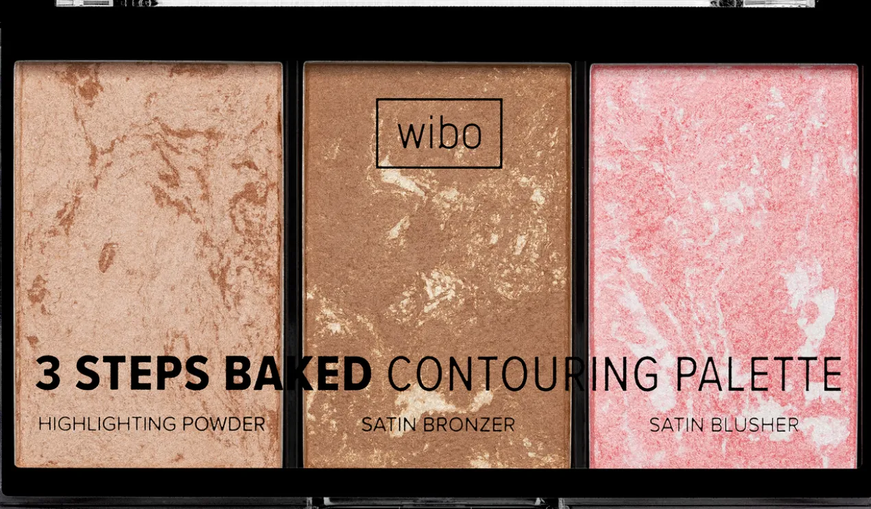 Palette pour le Contour du Visage 3 Étapes