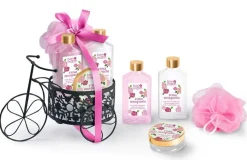 Panier de Bain Tricycle Rose Musquée Bon Matin