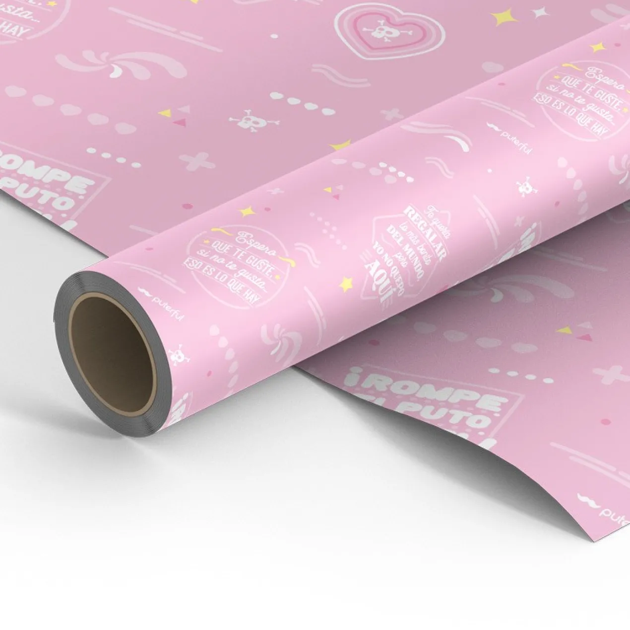 Papier cadeau à phrases