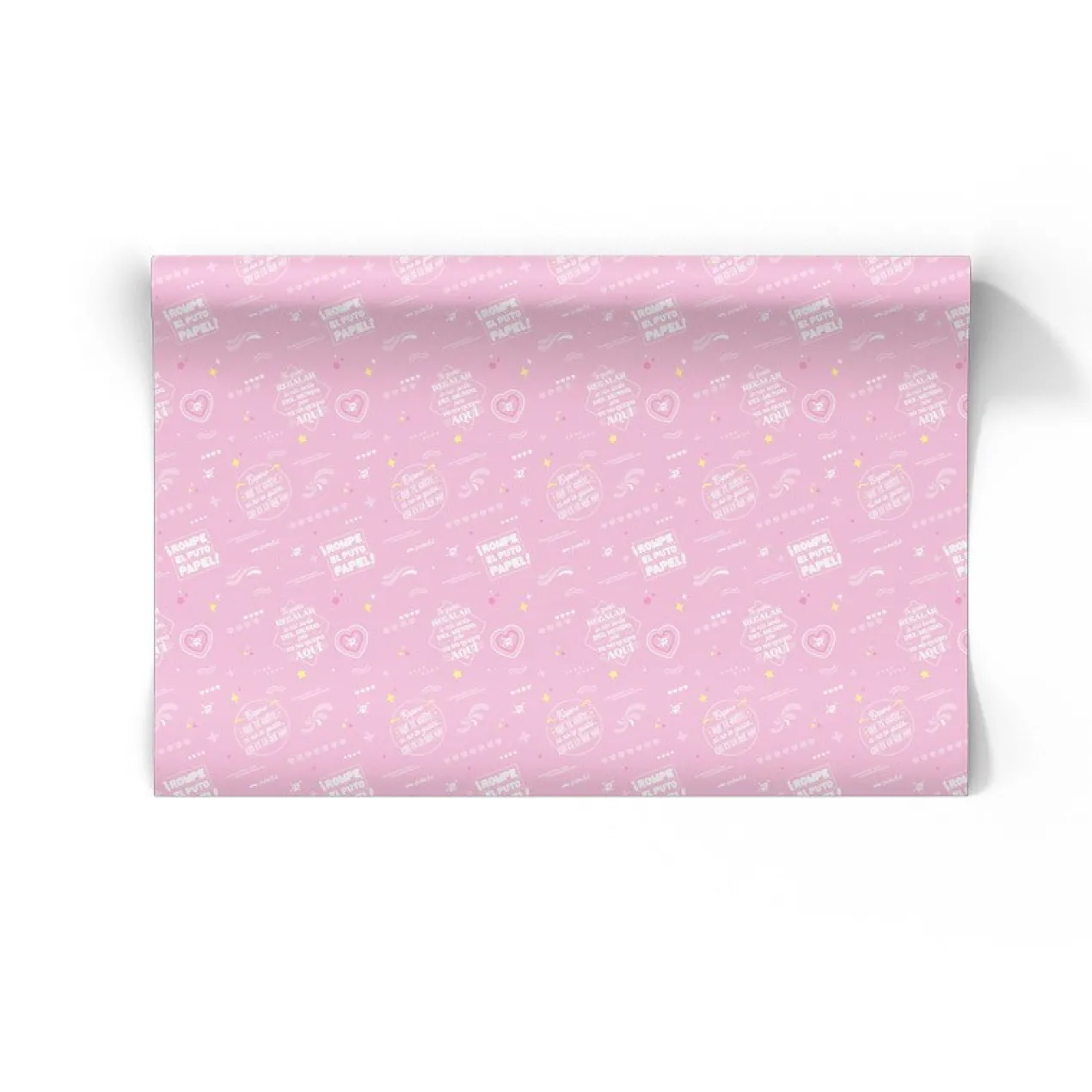 Papier cadeau à phrases