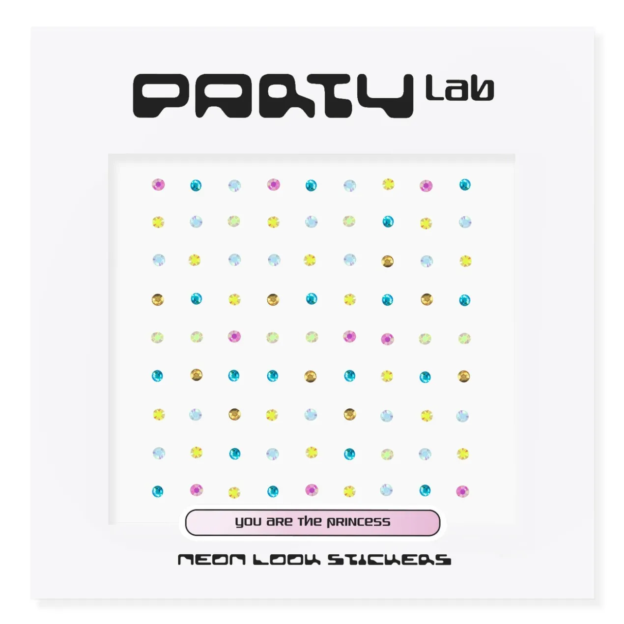 Party Lab Stickers Neon Look