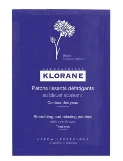 Patchs anti-fatigue contour des yeux au bleuet