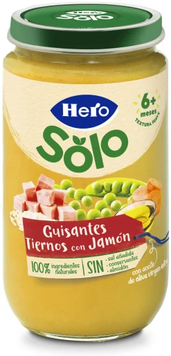 Pedialac Purée de Petits Pois Baby au Jambon