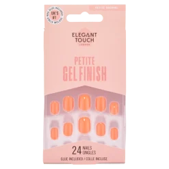 Petite Gel Finish Tulip Sunrise Faux Ongles