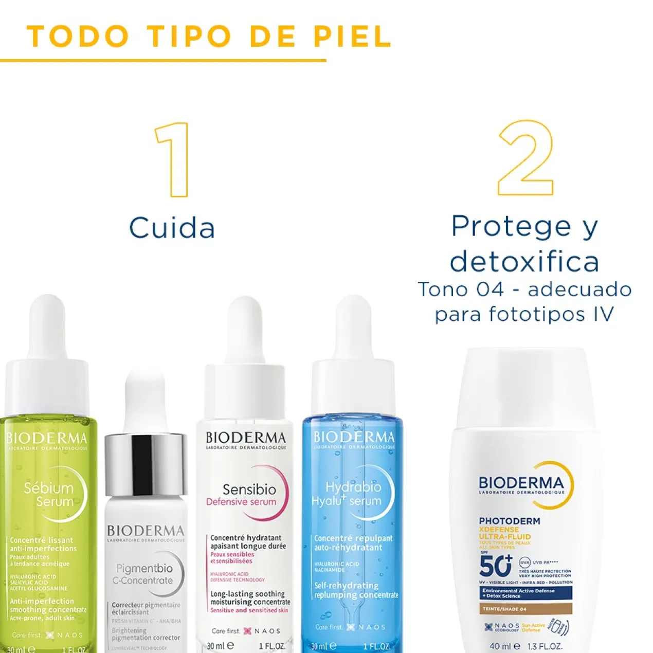 Photoderm XDefense Ultra Fluid SPF 50+ Teinte 04