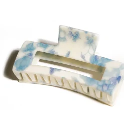 Pince à Cheveux Marble Rectangulaire