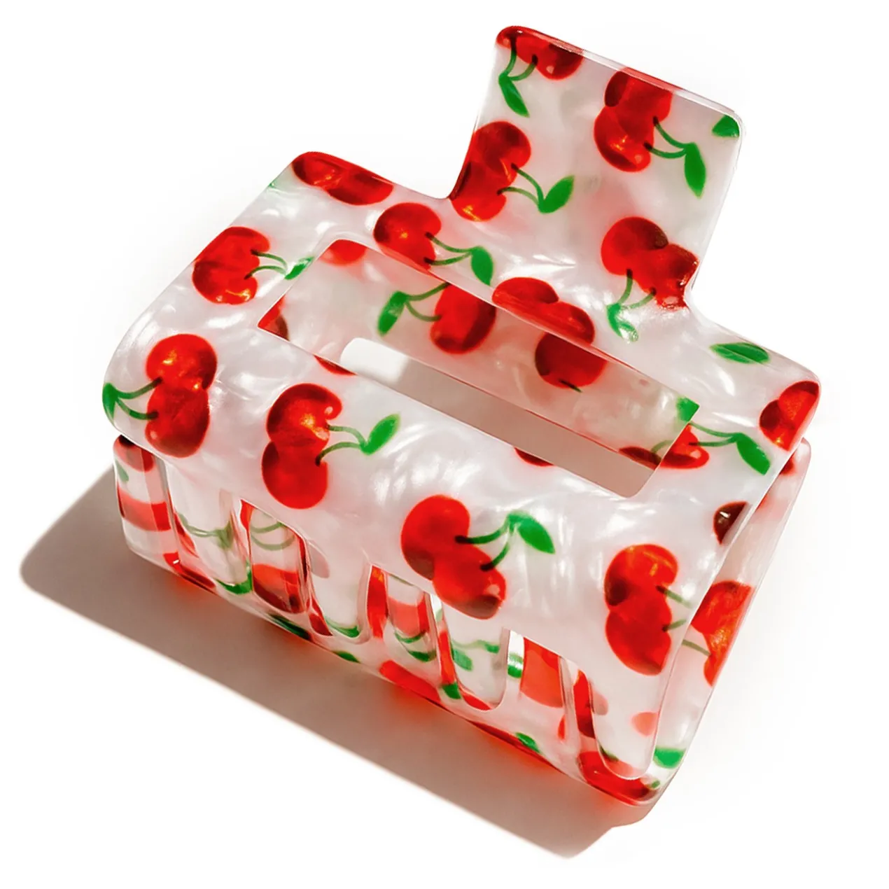 Pince Mini Rectangle Cerises